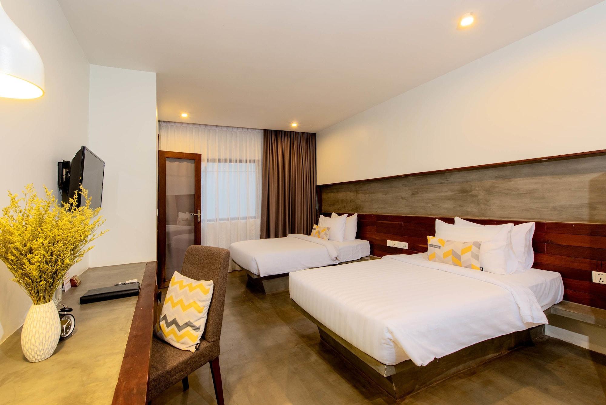 Popular Residence Hotel Siem Reap Bagian luar foto