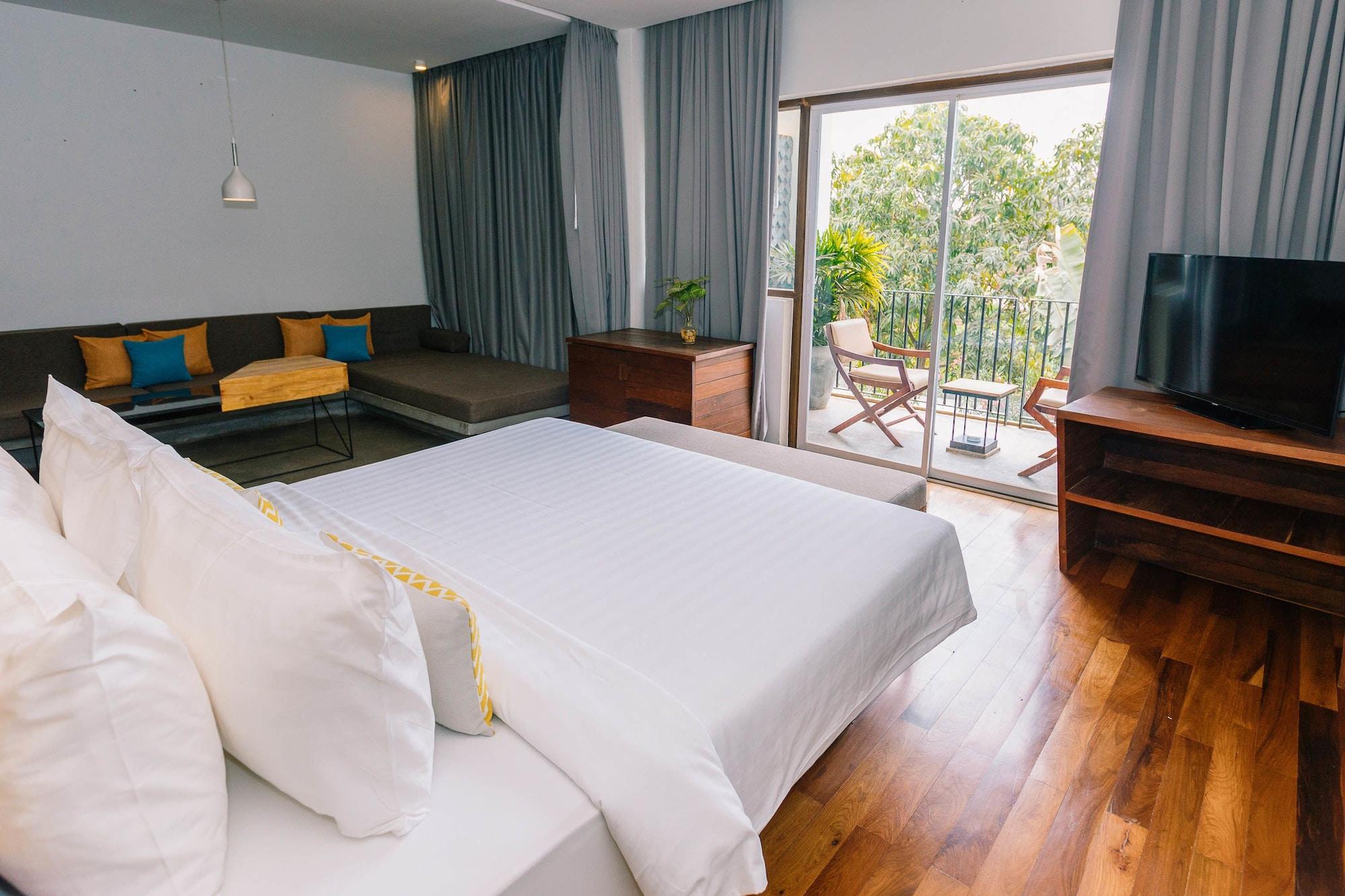 Popular Residence Hotel Siem Reap Bagian luar foto
