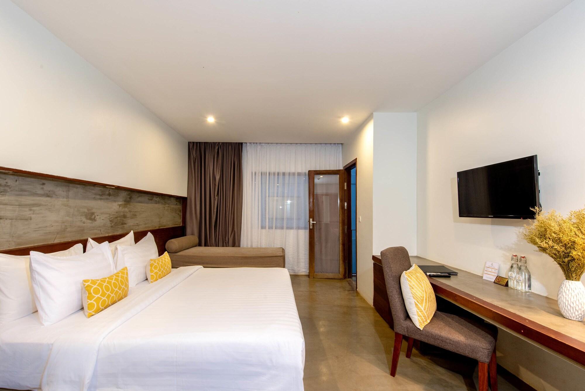 Popular Residence Hotel Siem Reap Bagian luar foto