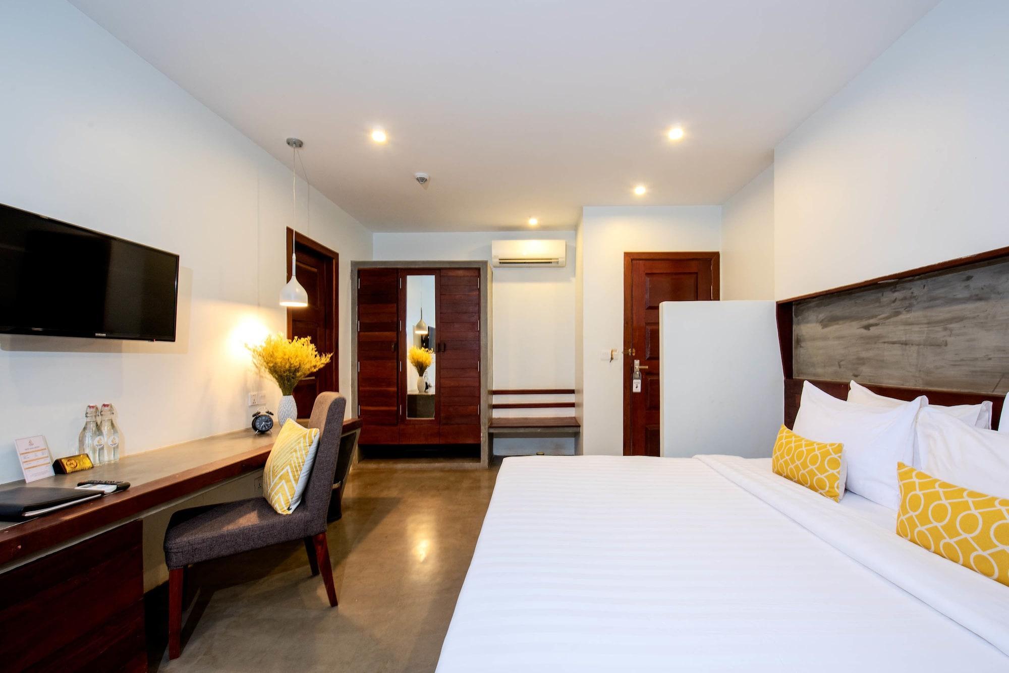 Popular Residence Hotel Siem Reap Bagian luar foto