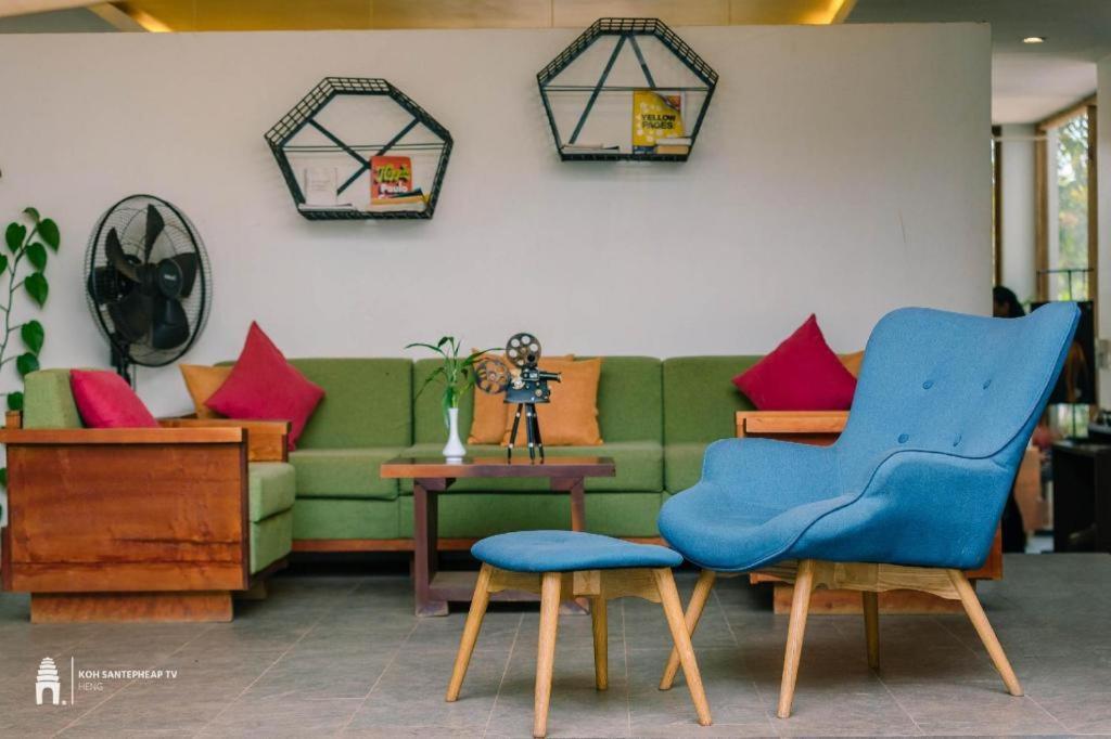 Popular Residence Hotel Siem Reap Bagian luar foto